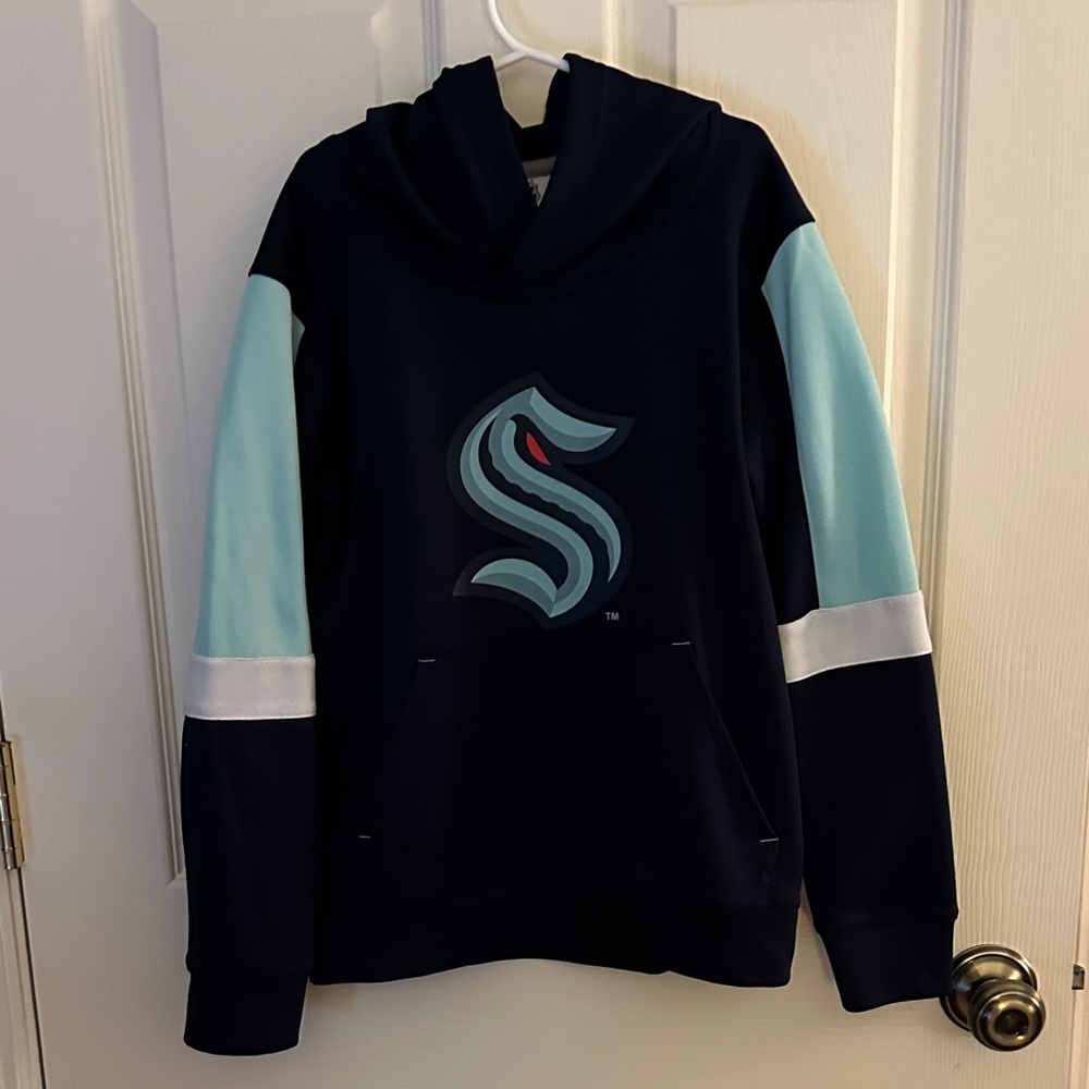 Youth Navy and Light Blue Sweater
